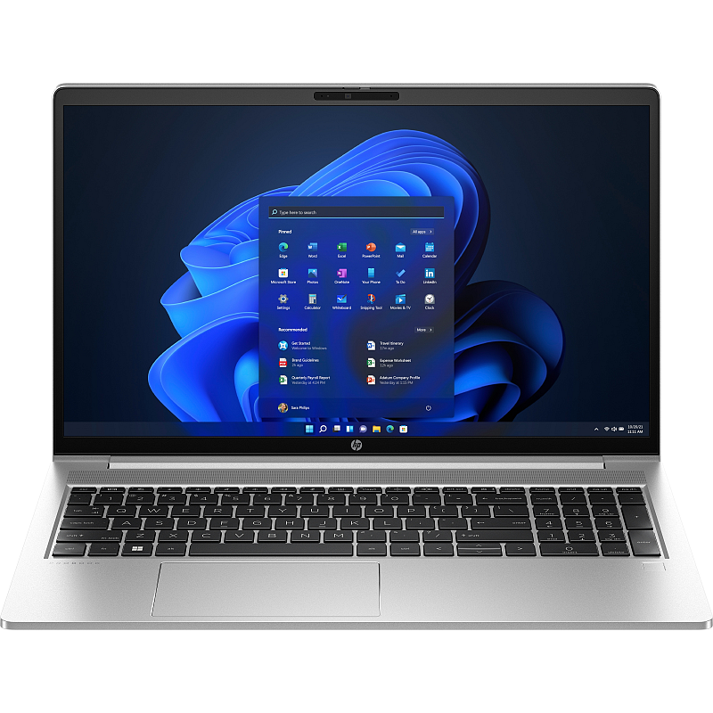 HP ProBook 455 G10 AMD Ryzen™ 5 7530U Laptop 39,6 cm (15.6") Full HD 32 GB DDR4-SDRAM 512 GB SSD Wi-Fi 6 (802.11ax) Windows 11 Pro Silber