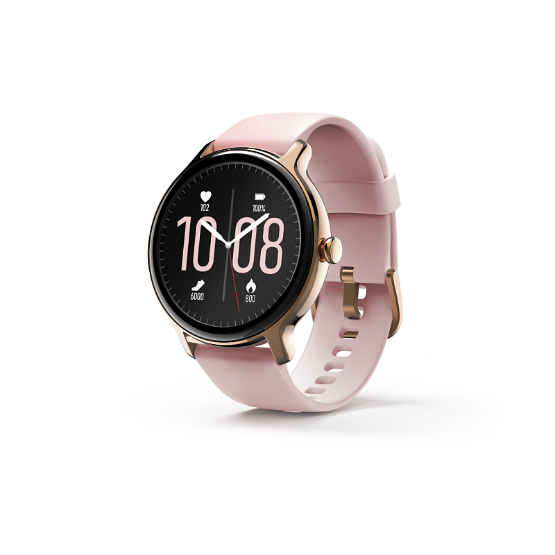 Hama Fit Watch 4910 2,77 cm (1.09") LCD 45 mm Digital Touchscreen Roségold GPS