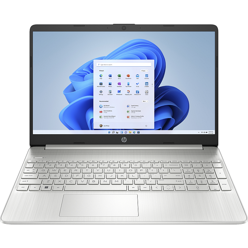 HP 15s-fq5657ng Intel® Core™ i5 i5-1235U Laptop 39,6 cm (15.6") Full HD 8 GB DDR4-SDRAM 512 GB SSD Wi-Fi 5 (802.11ac) Windows 11 Home Silber