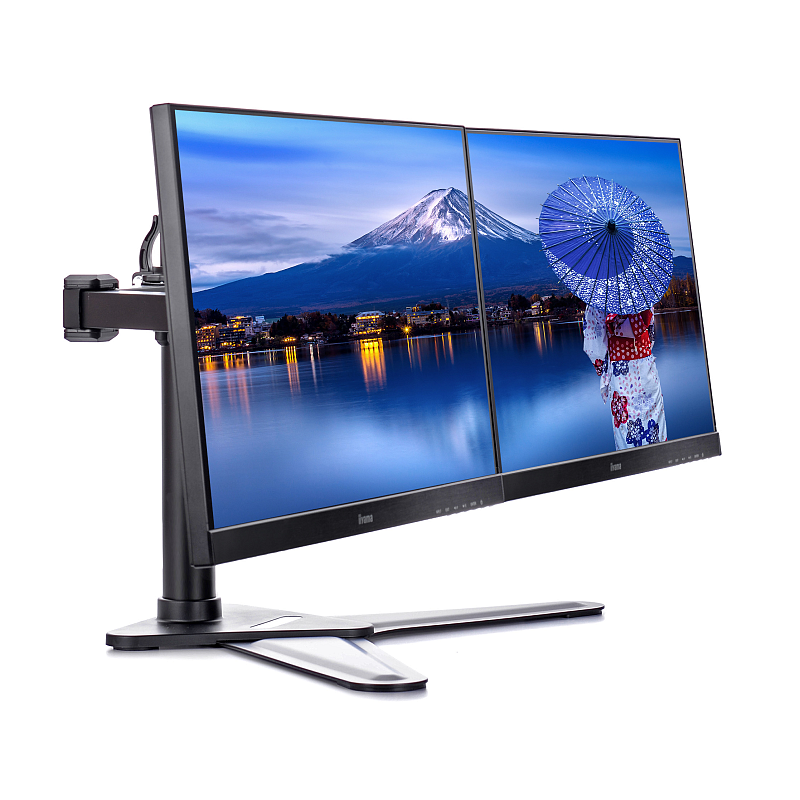 iiyama DS1002D-B1 Flachbildschirm-Tischhalterung 76,2 cm (30") Tisch/Bank Schwarz