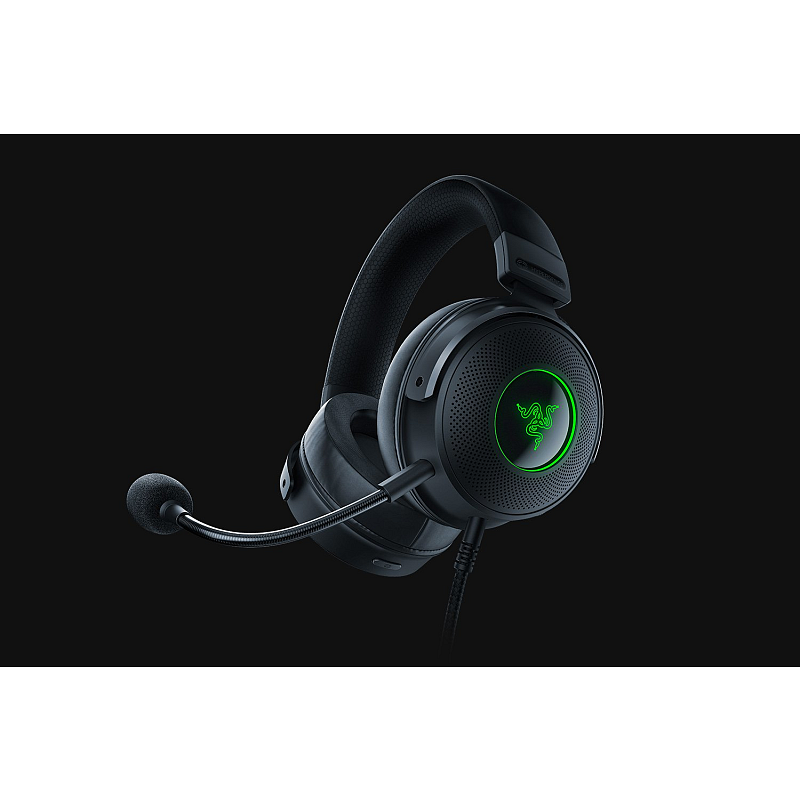 Razer Kraken V3 HyperSense Kopfhörer Kabelgebunden Kopfband Gaming USB Typ-A Schwarz