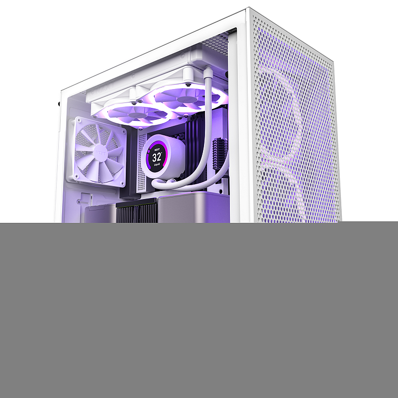 NZXT H5 Flow Midi Tower Weiß