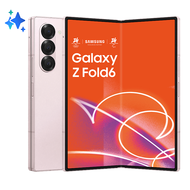 Samsung Galaxy Z Fold6 19,3 cm (7.6") Dual-SIM Android 14 5G USB Typ-C 12 GB 256 GB 4400 mAh Pink