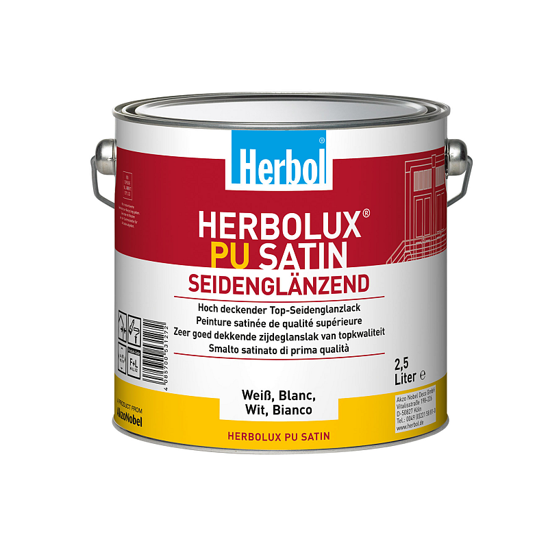 Herbol Herbolux PU Satin Weiß 2,5 l