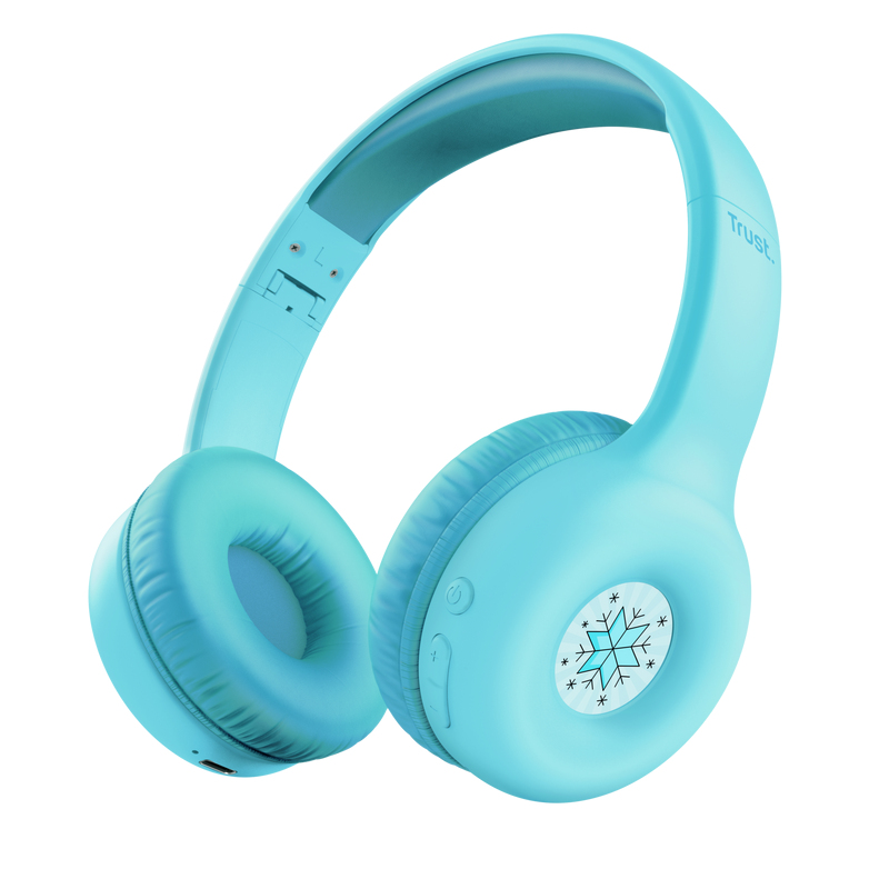 Trust Nouna Kopfhörer Verkabelt & Kabellos Kopfband Anrufe/Musik USB Typ-C Bluetooth Blau