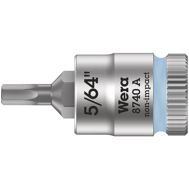 Wera 8740 A Schraubendreherbit-Halter Chrom-Vanadium-Stahl (Cr-V) 127 / 64 mm (5 / 64") 1 Stück(e)