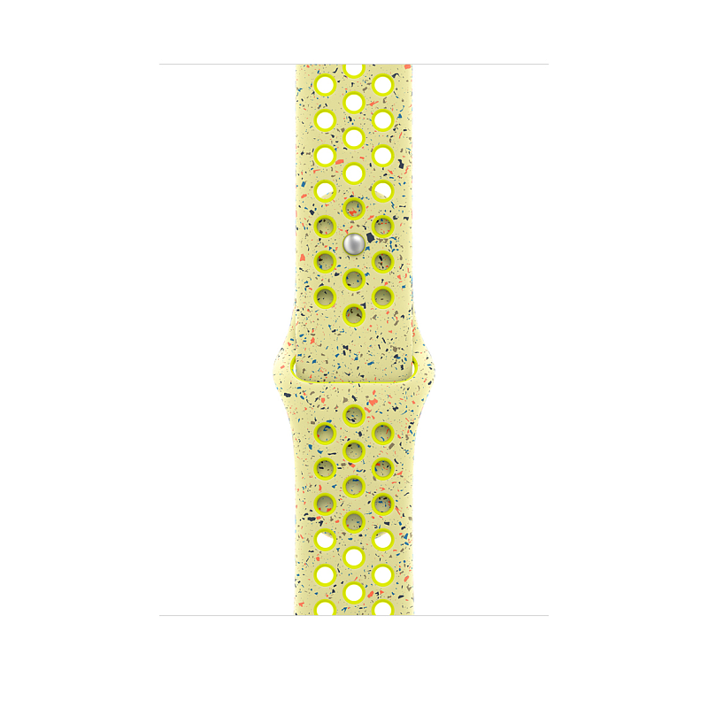 Apple MGC14ZM/A Intelligentes tragbares Accessoire Band Gelb Aluminium, Fluor-Elastomer