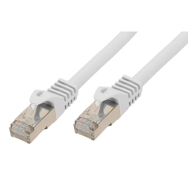 S/CONN maximum connectivity RJ45-RJ45, m-m, 7.5m Netzwerkkabel Weiß 7,5 m Cat7 S/FTP (S-STP)