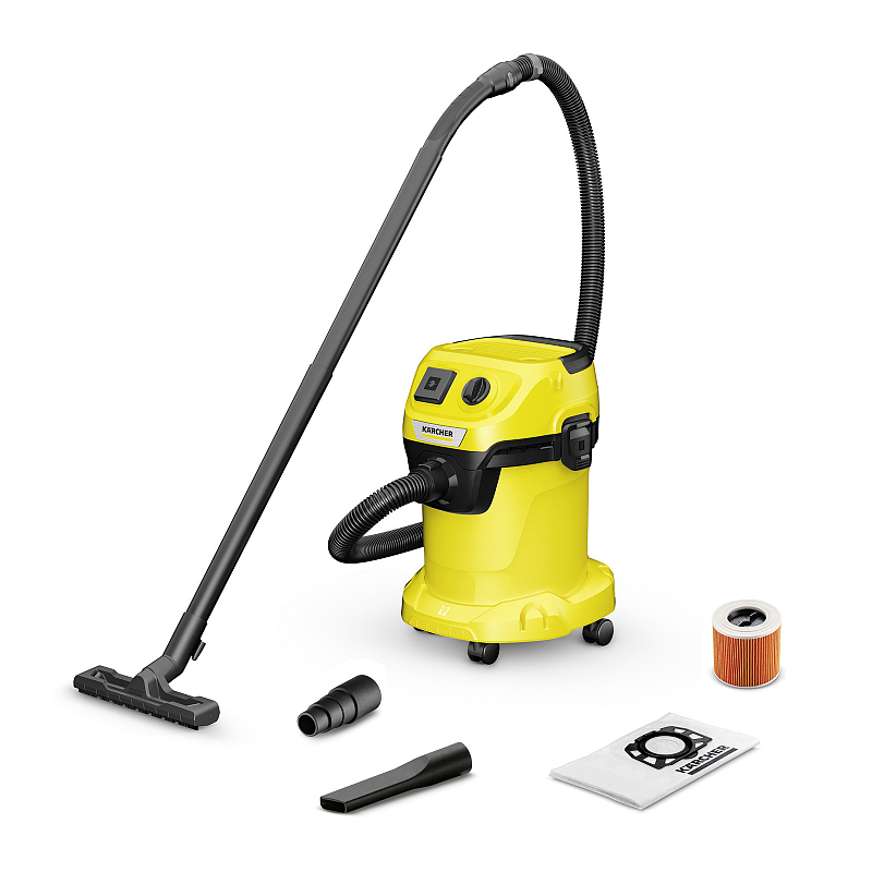 Kärcher WD 3 P V-17/4/20 Schwarz, Gelb 17 l 1000 W