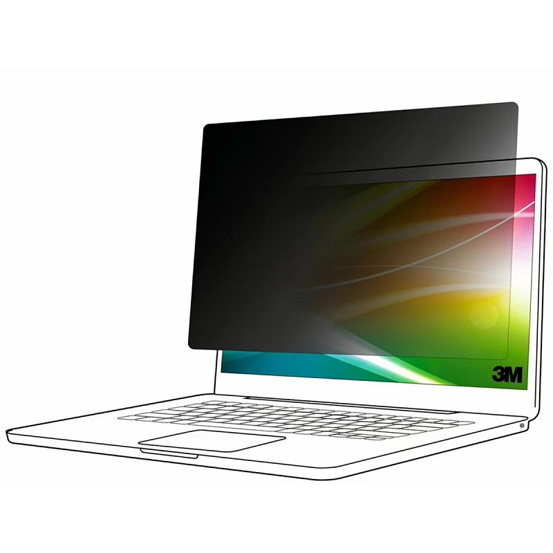 3M BP160W1B Blickschutzfilter 40,6 cm (16") Laptop Rahmenloser Blickschutzfilter