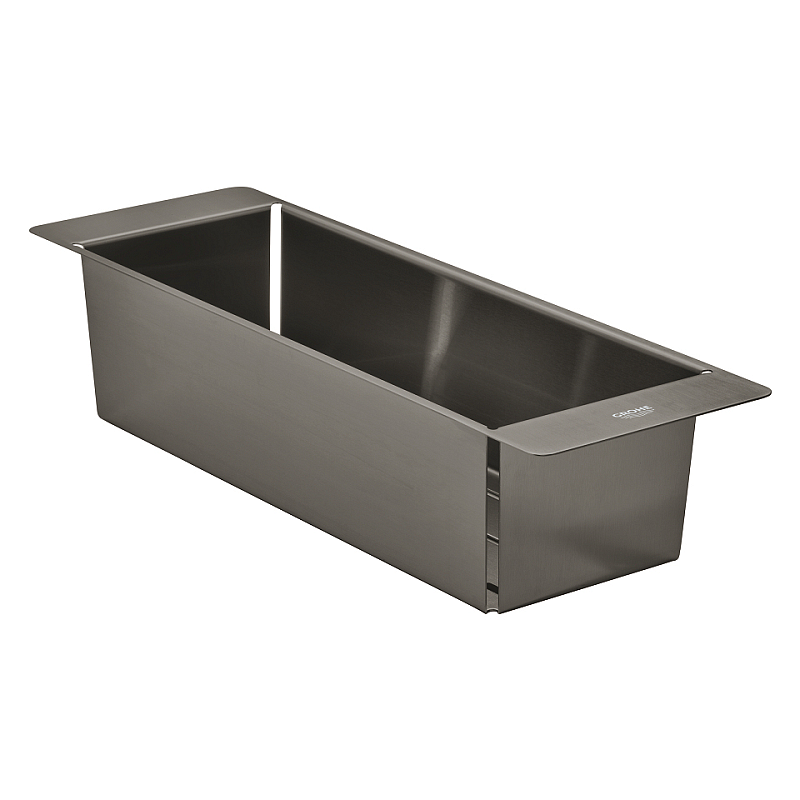 GROHE 40852AL0 Körbe & Einsätze für Spülbecken Waschbeckenschale Edelstahl Graphit