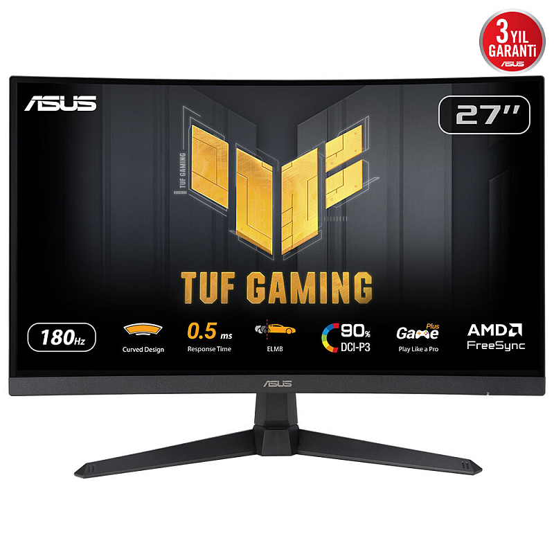 ASUS TUF Gaming VG27WQ3B Computerbildschirm 68,6 cm (27") 2560 x 1440 Pixel Quad HD LCD Schwarz