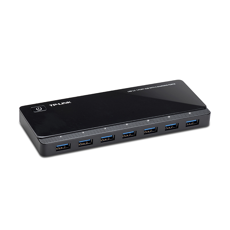 TP-Link UH720 Schnittstellen-Hub USB 3.2 Gen 1 (3.1 Gen 1) Micro-B 5000 Mbit/s Schwarz