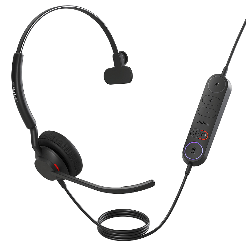 Jabra Engage 40 Kopfhörer Kabelgebunden Kopfband Büro/Callcenter USB Typ-A Schwarz