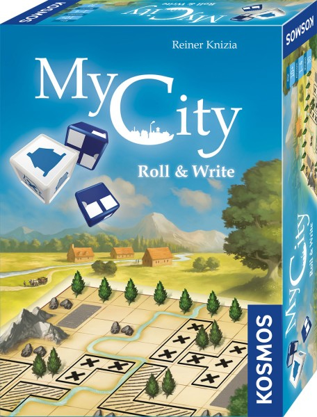 Kosmos My City Roll & Write 30 min Brettspiel