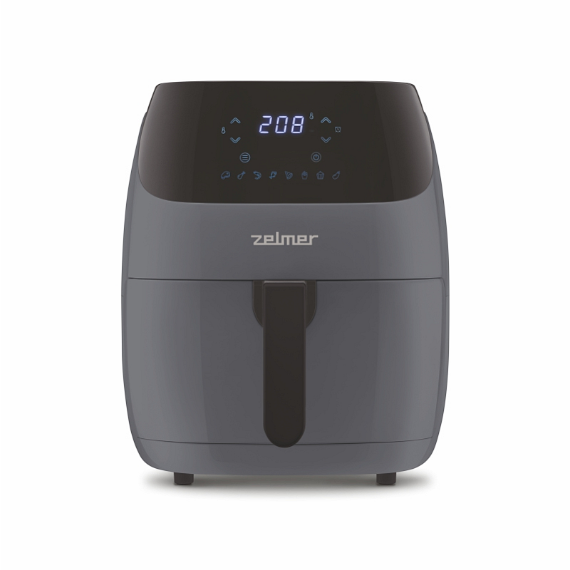 Zelmer ZAF5502G Fritteuse Einzelbild 5 l Eigenständig 1500 W Low Fat Fritteuse Schwarz, Grau