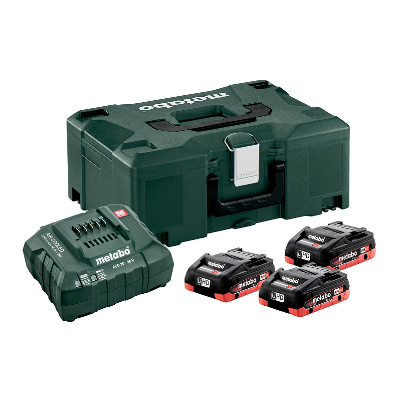 Metabo 685133000 Akku/Ladegerät für Elektrowerkzeug Batterie- & Ladegerät-Set