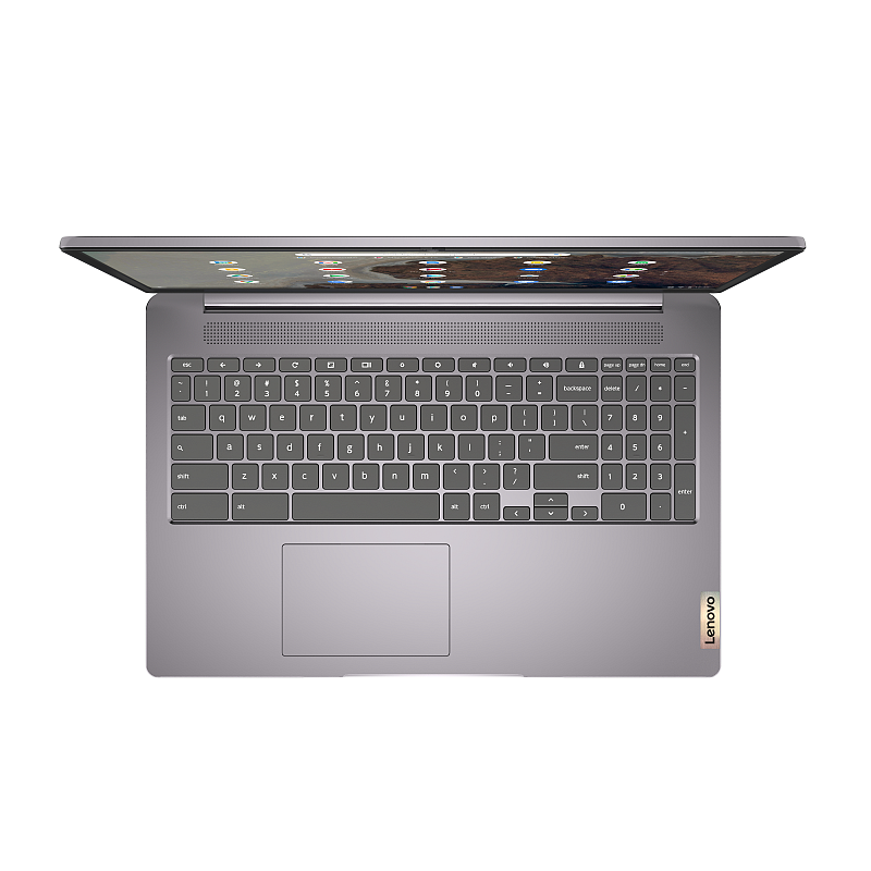 Lenovo IdeaPad 3 Chrome 15IJL6 Intel® Pentium® Silver N6000 Chromebook 39,6 cm (15.6") Full HD 8 GB LPDDR4x-SDRAM 128 GB eMMC Wi-Fi 6 (802.11ax) ChromeOS Deutsch Grau