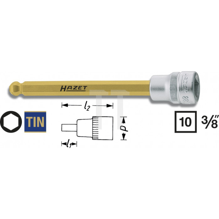 HAZET 8801KK-7 Steckschlüsselaufsatz 1 Stück(e)