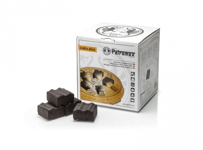 Petromax Cabix Plus Holzkohle für Barbecues/Grills 3 kg Kokosnussholz