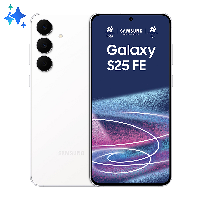 Samsung Galaxy S25 FE 5G 17 cm (6.7") Dual-SIM USB Typ-C 8 GB 256 GB 4900 mAh Weiß