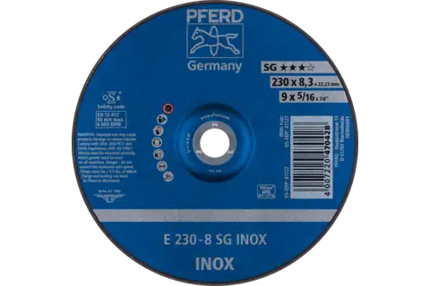 PFERD Grinding wheels SG INOX Winkelschleifer