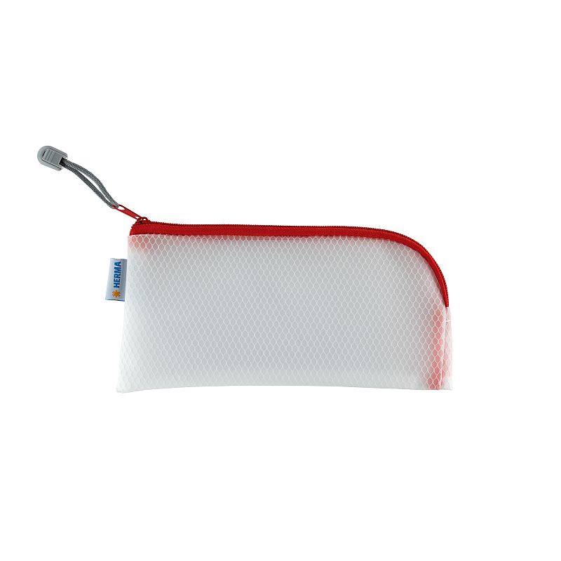 HERMA 20002 Etui Hartschalenetui für Stifte EVA (Äthylen-Vinylazetat) Rot, Transparent