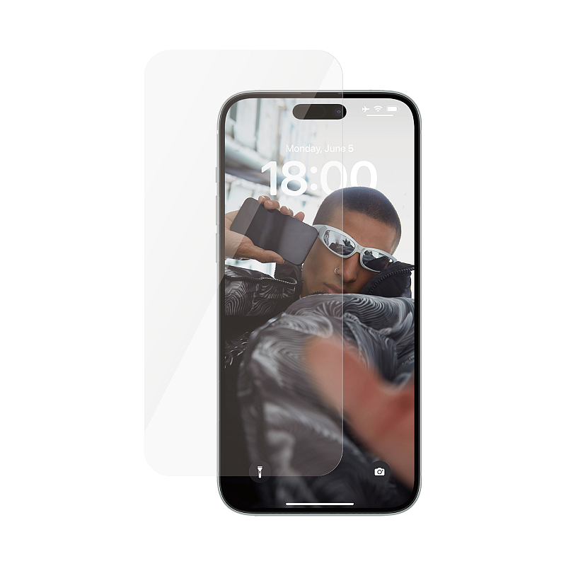 PanzerGlass SAFE. by ® Displayschutz iPhone 15 Plus | Ultra-Wide Fit