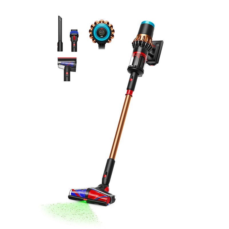 Dyson V16 Piston Animal 2-in-1-Stabstaubsauger Akku Trocken HEPA Beutellos 1,3 l 900 W Schwarz, Kupfer
