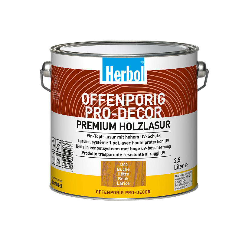 Herbol Offenporig Pro-Décor farblos 2,5 l