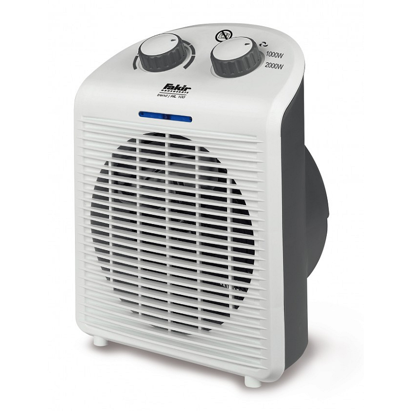 Fakir trend HL 100 Drinnen Grau, Weiß 2000 W Elektrischer Raumheizlüfter