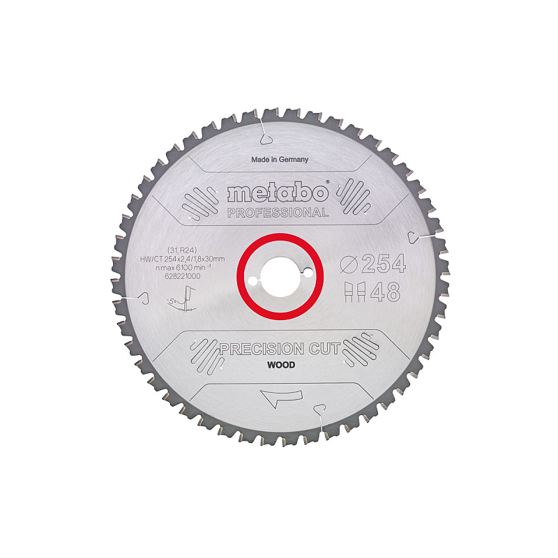 Metabo 628051000 Kreissägeblatt 30 cm 1 Stück(e)