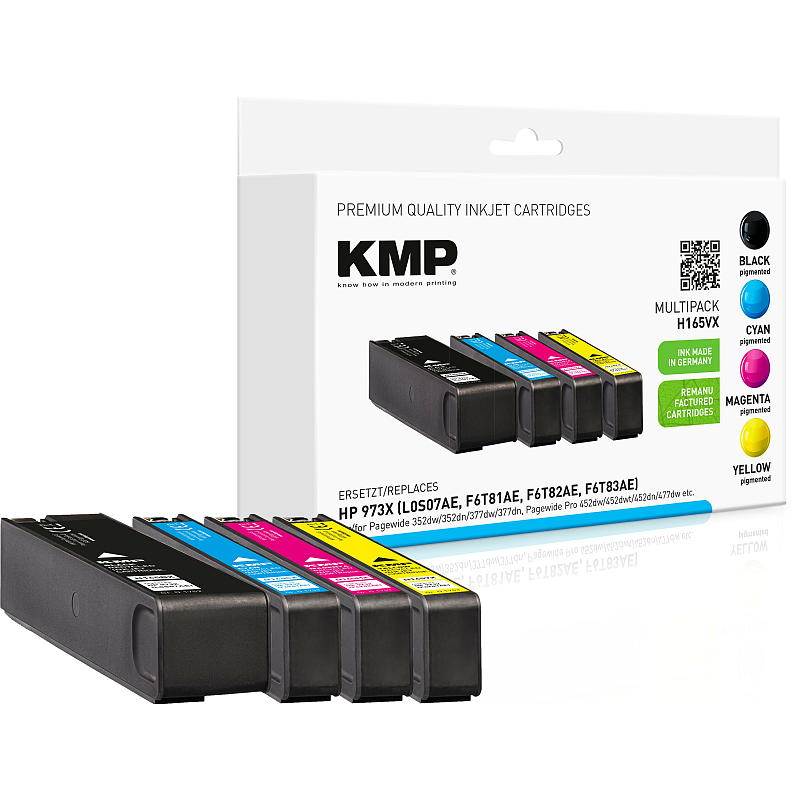 KMP 1752,4005 Tonerkartusche 4 Stück(e) Kompatibel Schwarz, Cyan, Magenta, Gelb