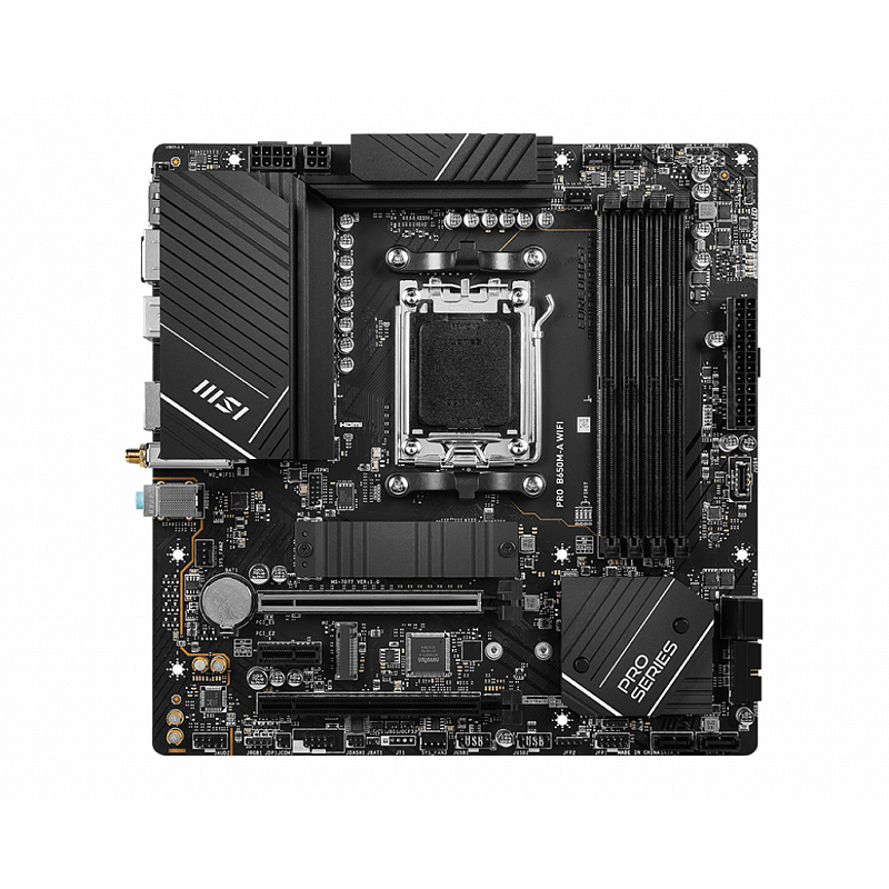 MSI PRO B650M-A WIFI AMD B650 Sockel AM5 micro ATX
