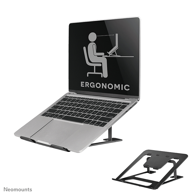 Neomounts NSLS085BLACK Laptop-Halterung 10-17" - faltbar - kompakt - universal