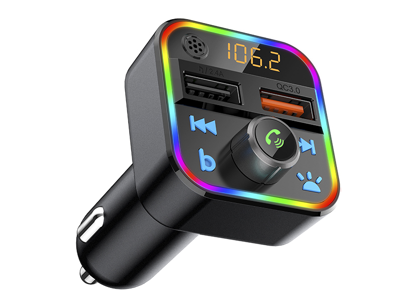 BLOW 74-164# FM-Transmitter 87,5 - 108 MHz Bluetooth Schwarz