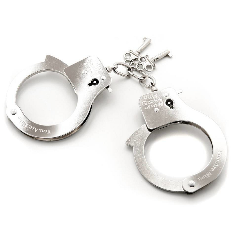 Lovehoney Fifty Shades of Grey You. Are. Mine. Bondage Handschellen Edelstahl Metall