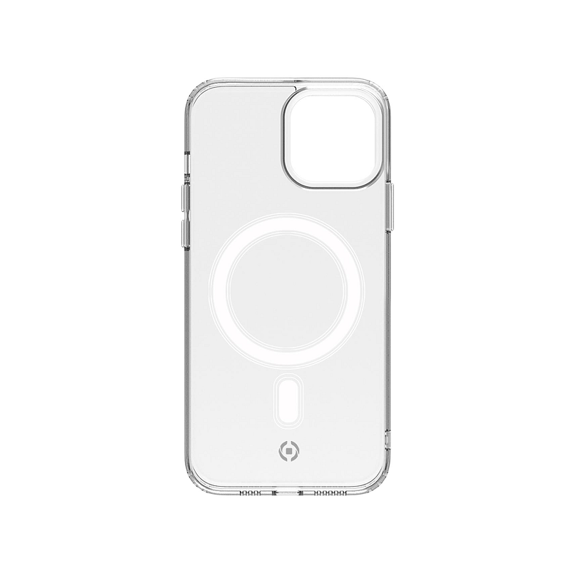 Celly GELSKINMAG iPhone 13 Handy-Schutzhülle 15,5 cm (6.1") Cover Transparent, Weiß