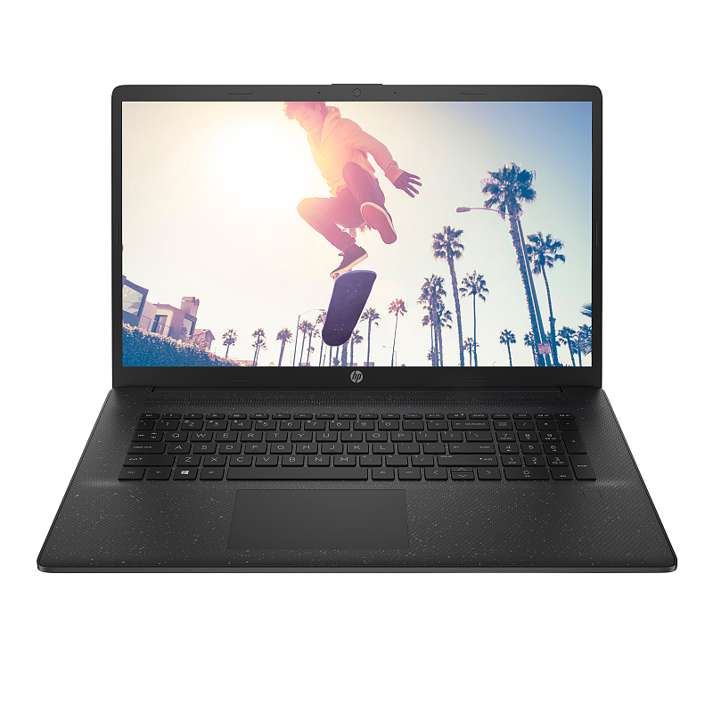 HP 17-cn0111ng Intel® Celeron® N4120 Laptop 43,9 cm (17.3") Full HD 8 GB DDR4-SDRAM 512 GB SSD Wi-Fi 5 (802.11ac) FreeDOS Schwarz