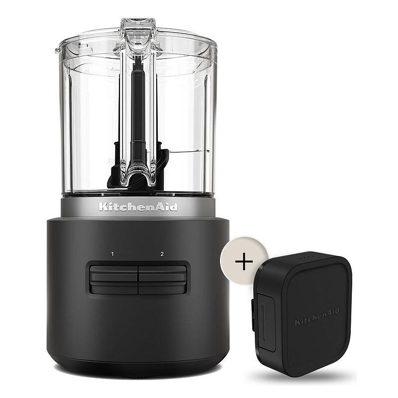 KitchenAid 5KFCR531BM Elektrischer Essenszerkleinerer 1,18 l Schwarz