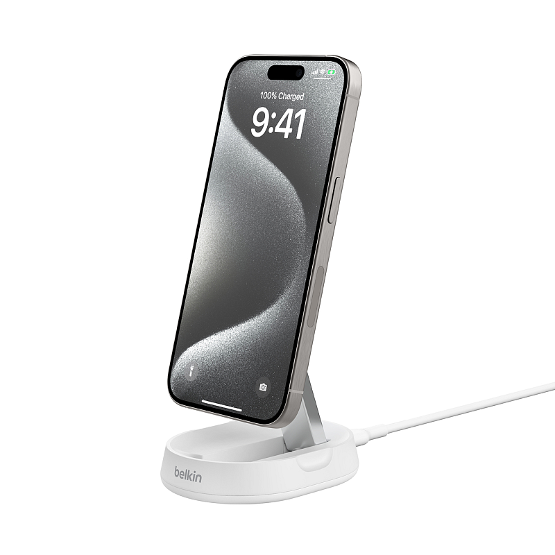 Belkin BoostCharge Pro Smartphone Weiß AC Kabelloses Aufladen Schnellladung Drinnen
