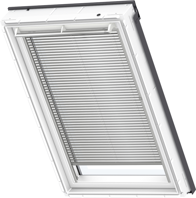 VELUX PAL CK02 7001S Jalousien/Rollos Manuell Slatted Jalousie Weiß