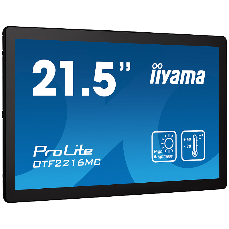 iiyama OTF2216MC-B1 Computerbildschirm 54,6 cm (21.5") 1920 x 1080 Pixel Full HD LCD Touchscreen Schwarz