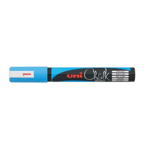 Uni-Ball ChalkGlass PWE-5M Kreidestift Hellblau 1 Stück(e)