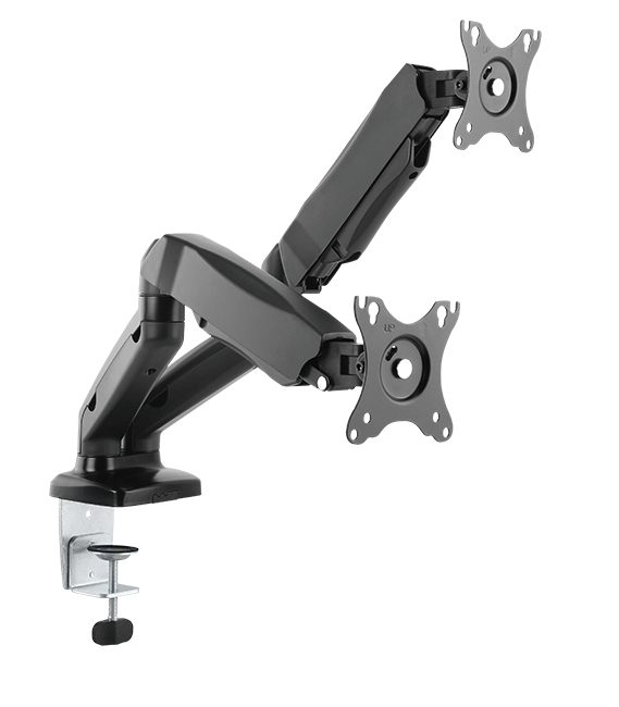ICY BOX IB-MS304-T, Monitorständer mit Tischhalterung für zwei Monitore bis zu 32’’ (81 cm)