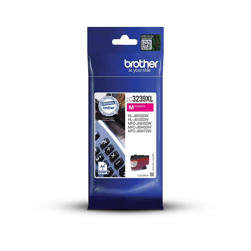 Brother LC3239XLM Druckerpatrone 1 Stück(e) Original Hohe (XL-) Ausbeute Magenta