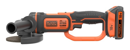 Black & Decker BCG720M1-QW Winkelschleifer 12,5 cm 8600 RPM