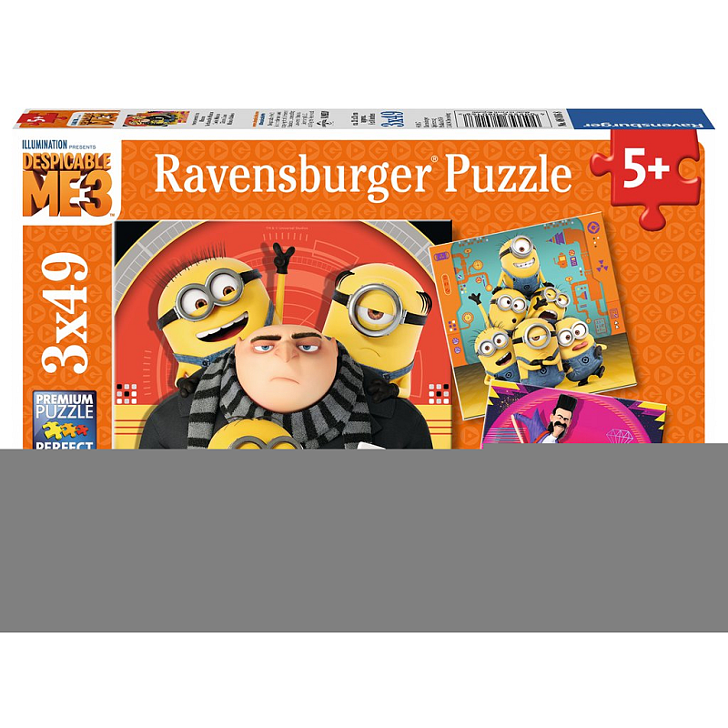 Ravensburger Kinderpuzzle - Ich - einfach unverbesserlich, Abenteuer mit den Minions