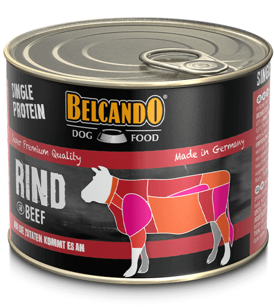 Belcando 512215 Hunde-Dosenfutter Rind Adult 200 g