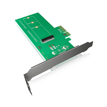ICY BOX IB-PCI208, PCIe-Karte, M.2 PCIe SSD zu PCIe 4.0 x4 Host